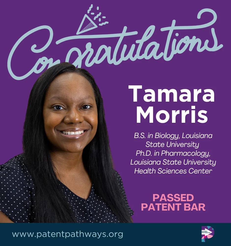 From Academia to IP: Tamara Morris Passes the Patent Bar